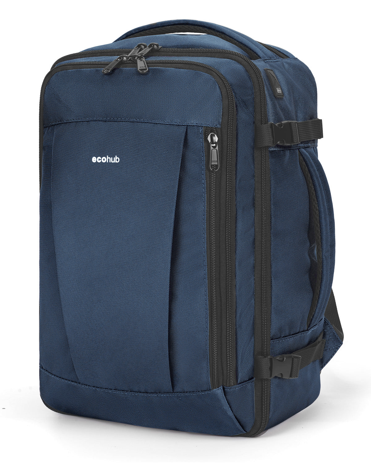 ECOHUB Travel Backpack 18x14x8 Spirit Airlines Personal Item Bag Carry On Backpack 13 Pockets