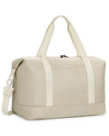 ECOHUB Ryanair Cabin Bags 40x30x20, 24L Underseat Hand Luggage Bag, Foldable Carry On Bag with Removable Wet Pocket, Water-Resistant Overnight Hospital Weekend Bag for Women, Beige (Patent Pending)