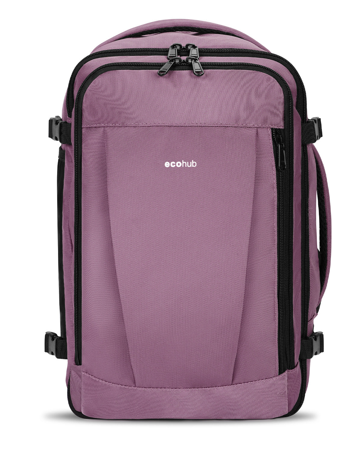 ECOHUB Travel Backpack 18x14x8 Spirit Airlines Personal Item Bag Carry On Backpack 13 Pockets