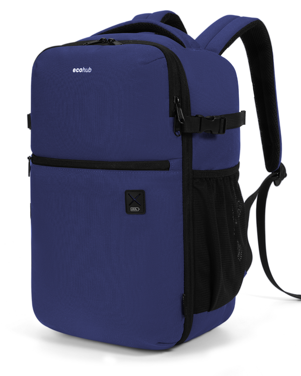 ECOHUB for Ryanair Cabin Bags 40x20x25, Underseat Travel Backpack with Anti-Theft Pocket, Cabin Size Carry on Bag for Airplanes, Water-Resistant Hand Luggage Bag with Laptop Compartment, 20L