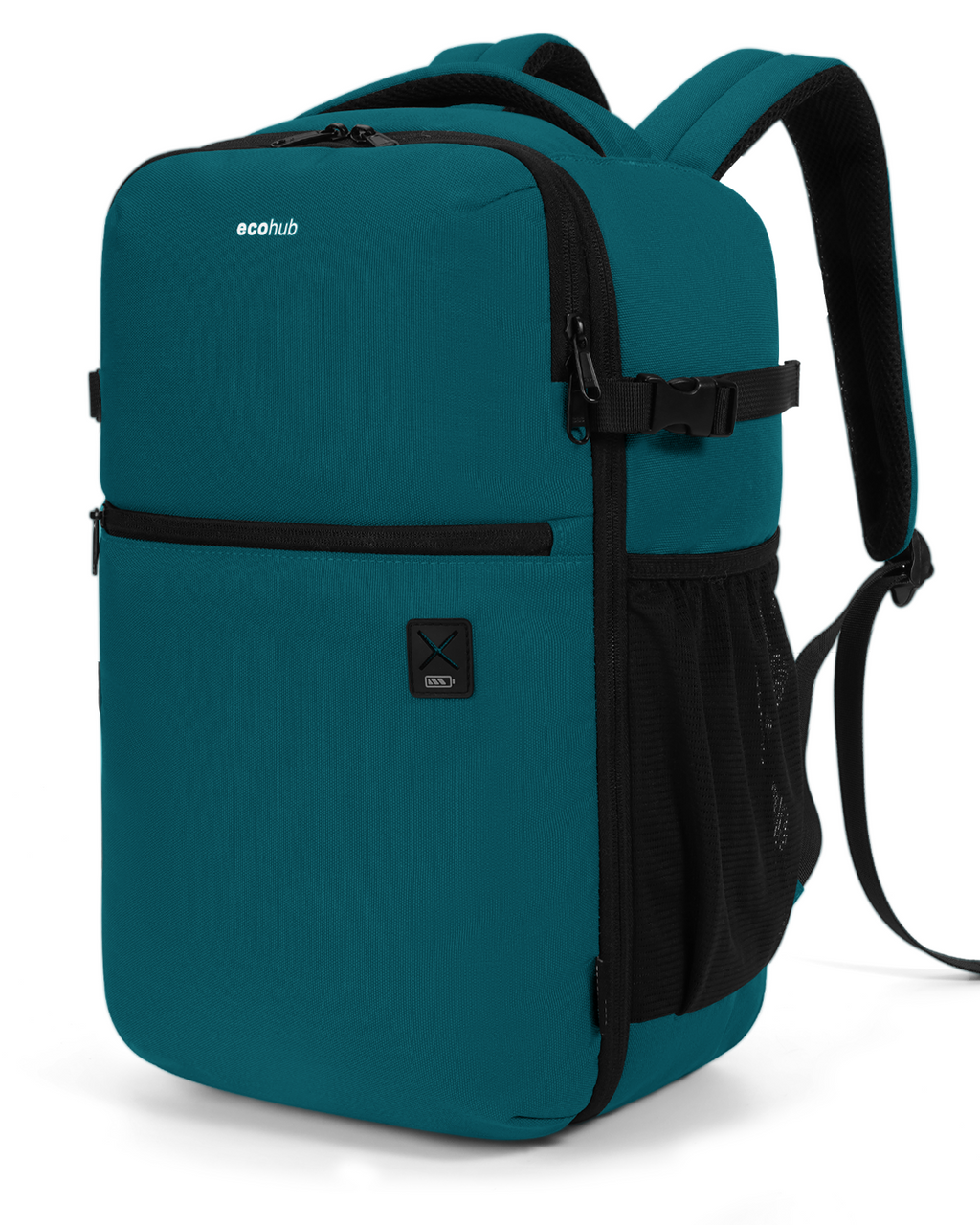 ECOHUB for Ryanair Cabin Bags 40x20x25, Underseat Travel Backpack with Anti-Theft Pocket, Cabin Size Carry on Bag for Airplanes, Water-Resistant Hand Luggage Bag with Laptop Compartment, 20L