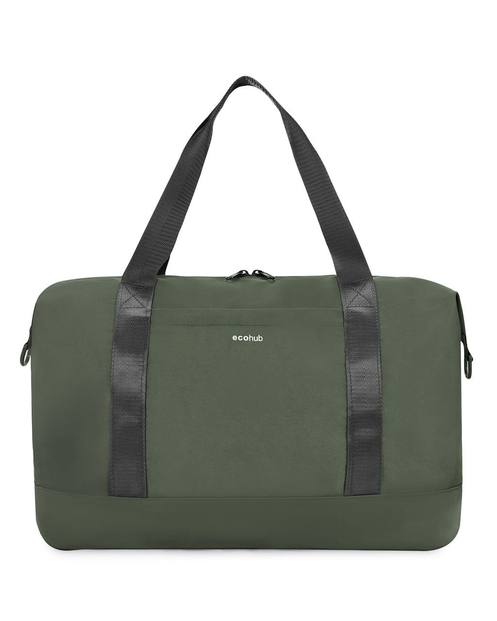 ECOHUB Ryanair Cabin Bags 40x30x20, 24L Underseat Hand Luggage Bag, Foldable Carry On Bag with Removable Wet Pocket, Water-Resistant Overnight Hospital Weekend Bag for Women, Green (Patent Pending)