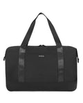 ECOHUB Ryanair Cabin Bags 40x30x20, 24L Underseat Hand Luggage Bag, Foldable Carry On Bag with Removable Wet Pocket, Water-Resistant Overnight Hospital Weekend Bag for Women, Black (Patent Pending)