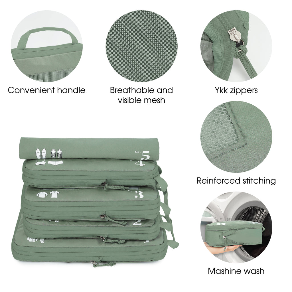 ECOHUB Compression Packing Cubes