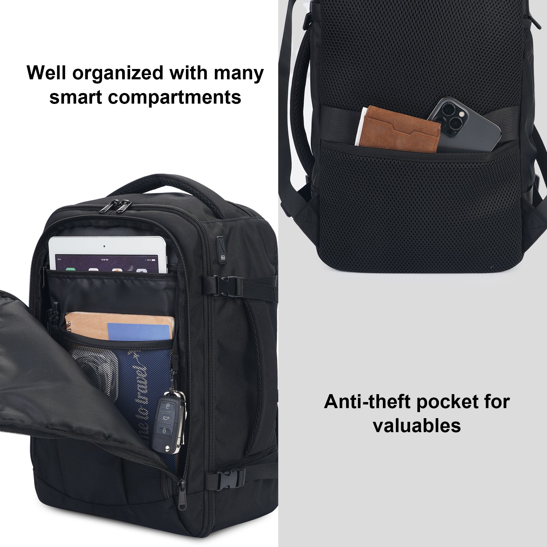 ECOHUB Travel Backpack for Ryanair Airline