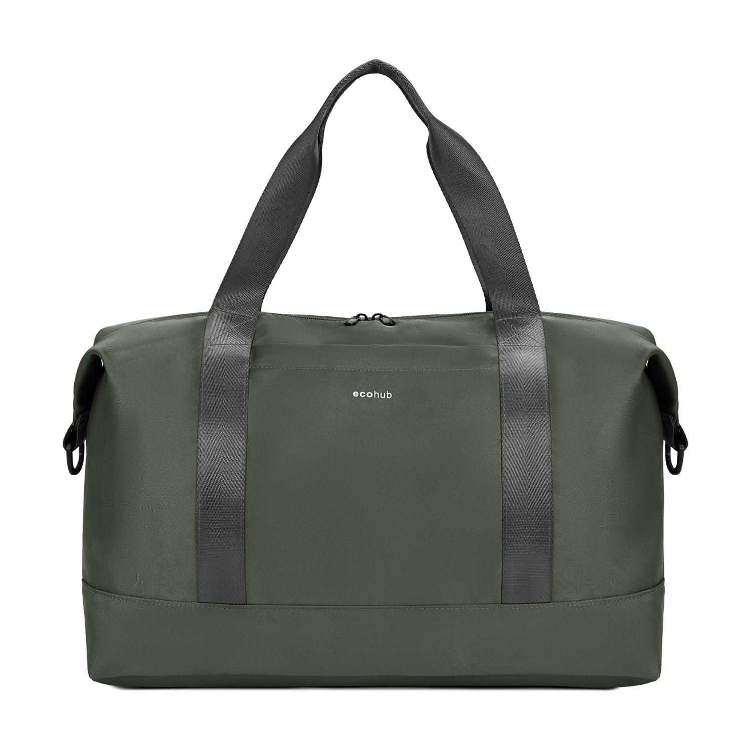 ECOHUB Easyjet 30L Cabin Bag 45x36x20 Underseat Travel Flight Bag Foldable Carry On with Removable Wet Pocket Waterproof Overnight for Women (Green)