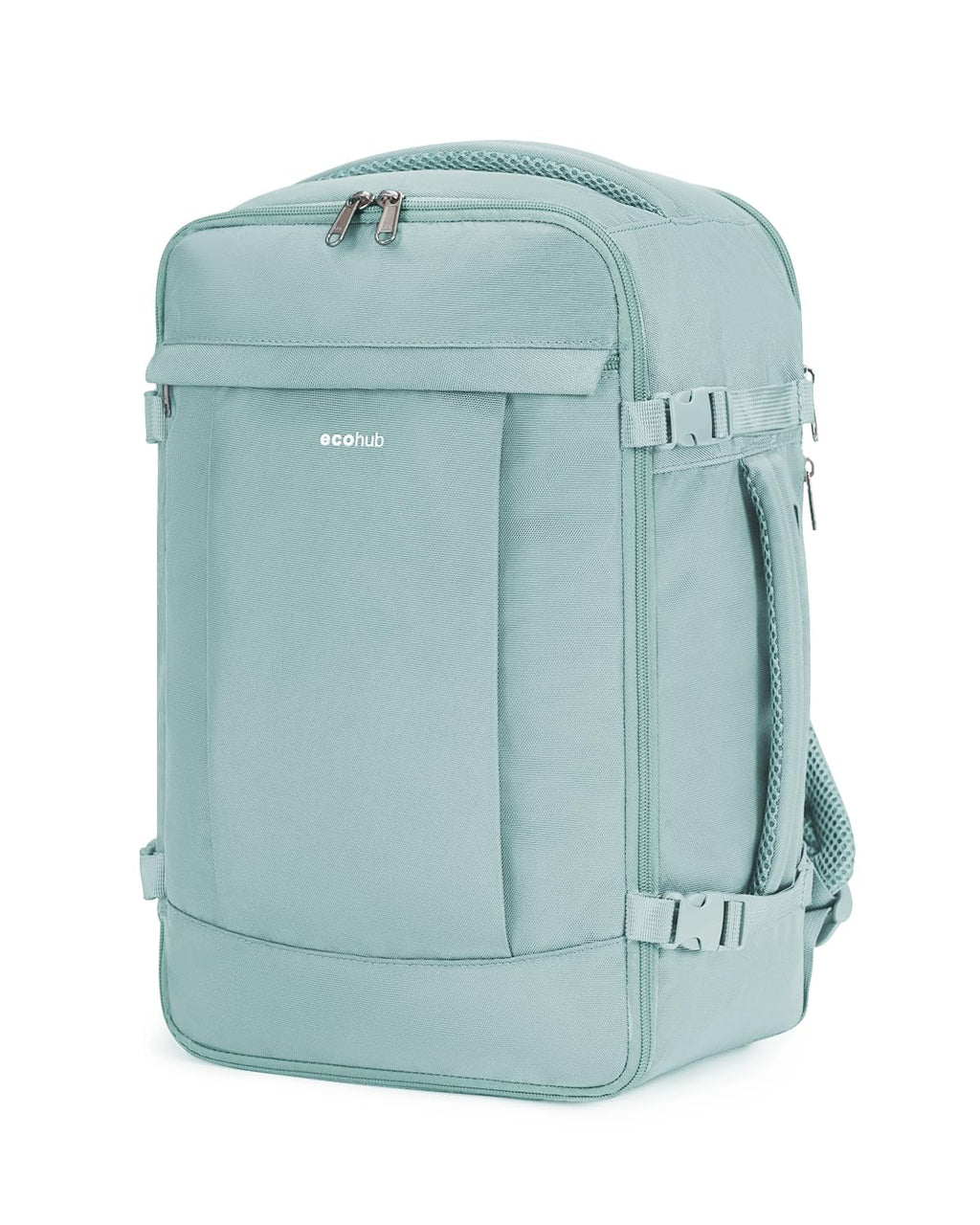 ECOHUB for Easyjet Cabin Bag 45x36x20，30L Anti-theft Underseat Carry On Travel Backpack, Recycled Hand Luggage Bag with Laptop Compartment,Flight Rucksack bag for men women(Patent Pending)