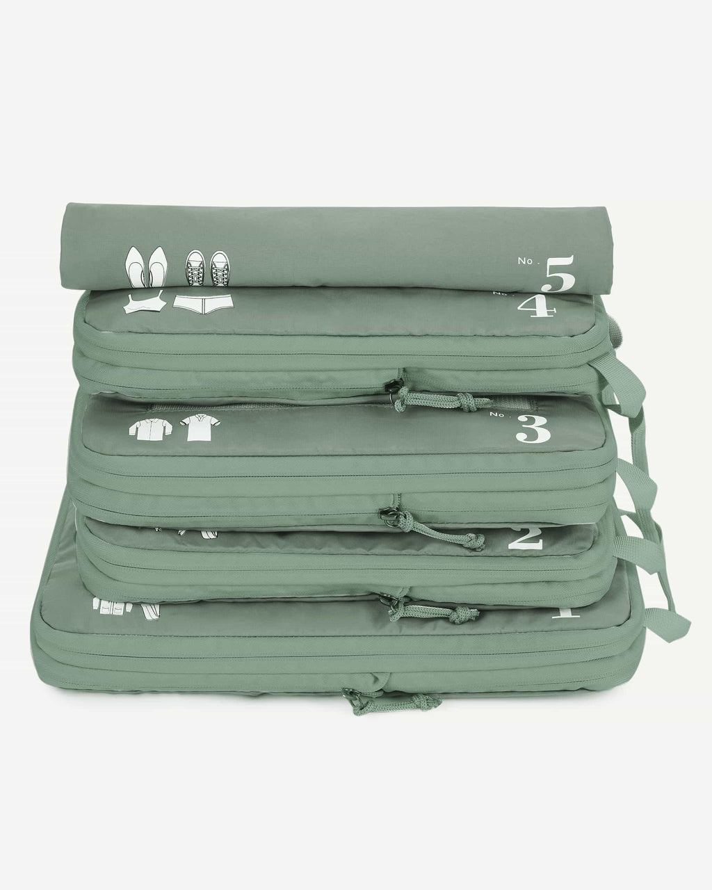 5-Piece Compression Packing Cubes Set
