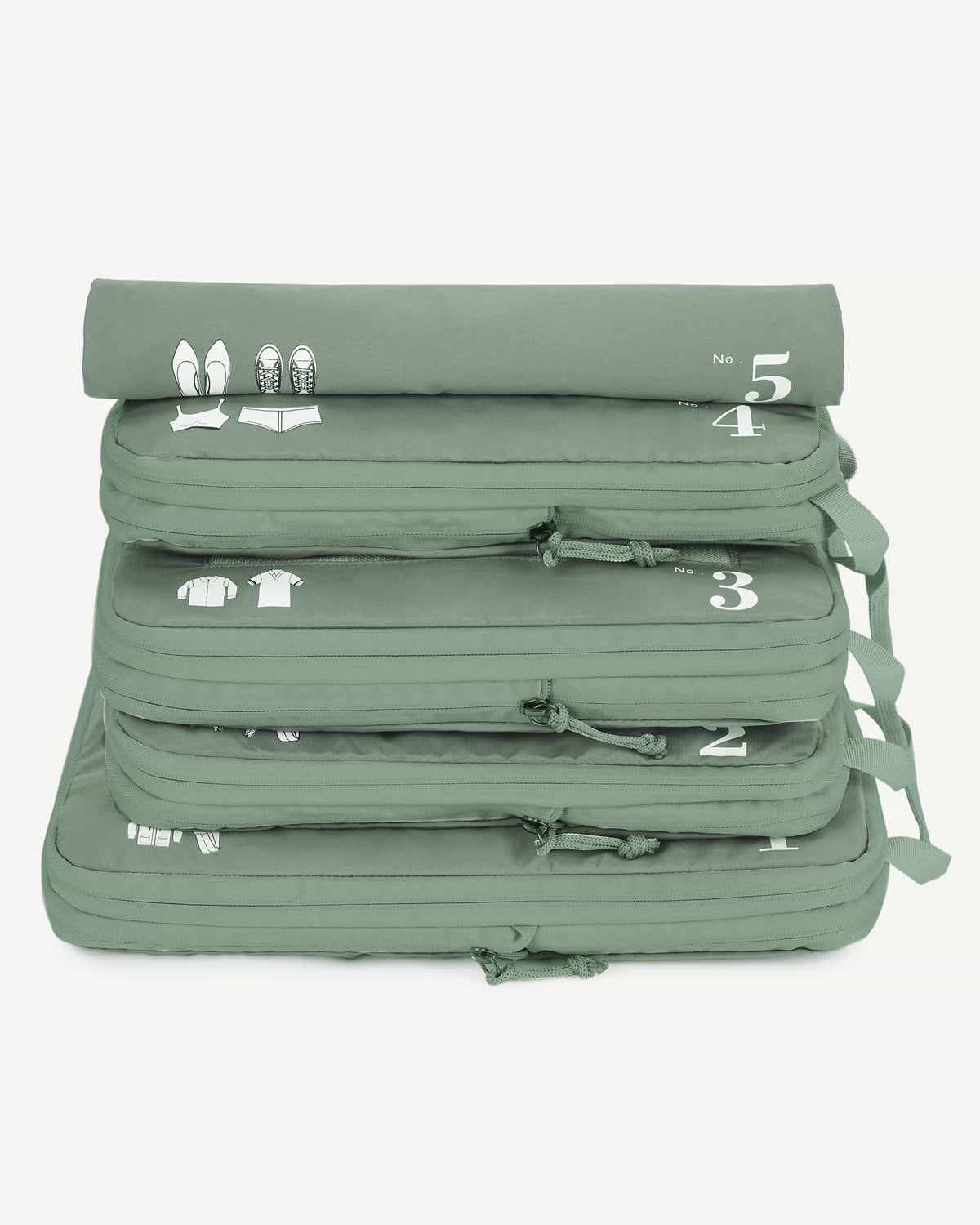 5-Piece Compression Packing Cubes Set