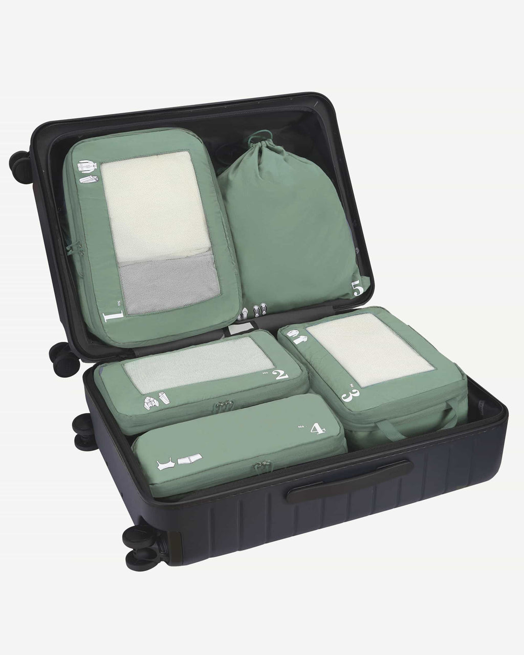 5-Piece Compression Packing Cubes Set