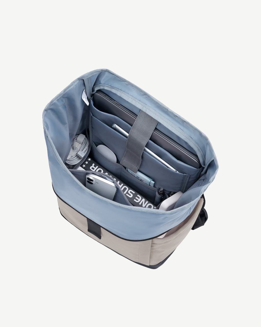 Rolltop Laptop Backpack for Work & Travel