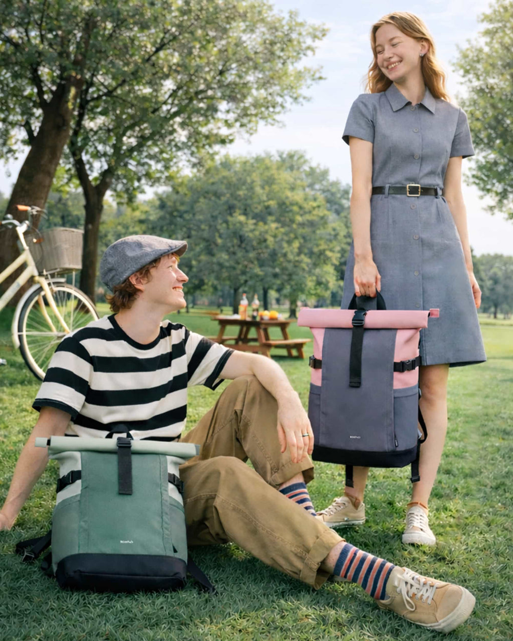 Rolltop Laptop Backpack for Work & Travel