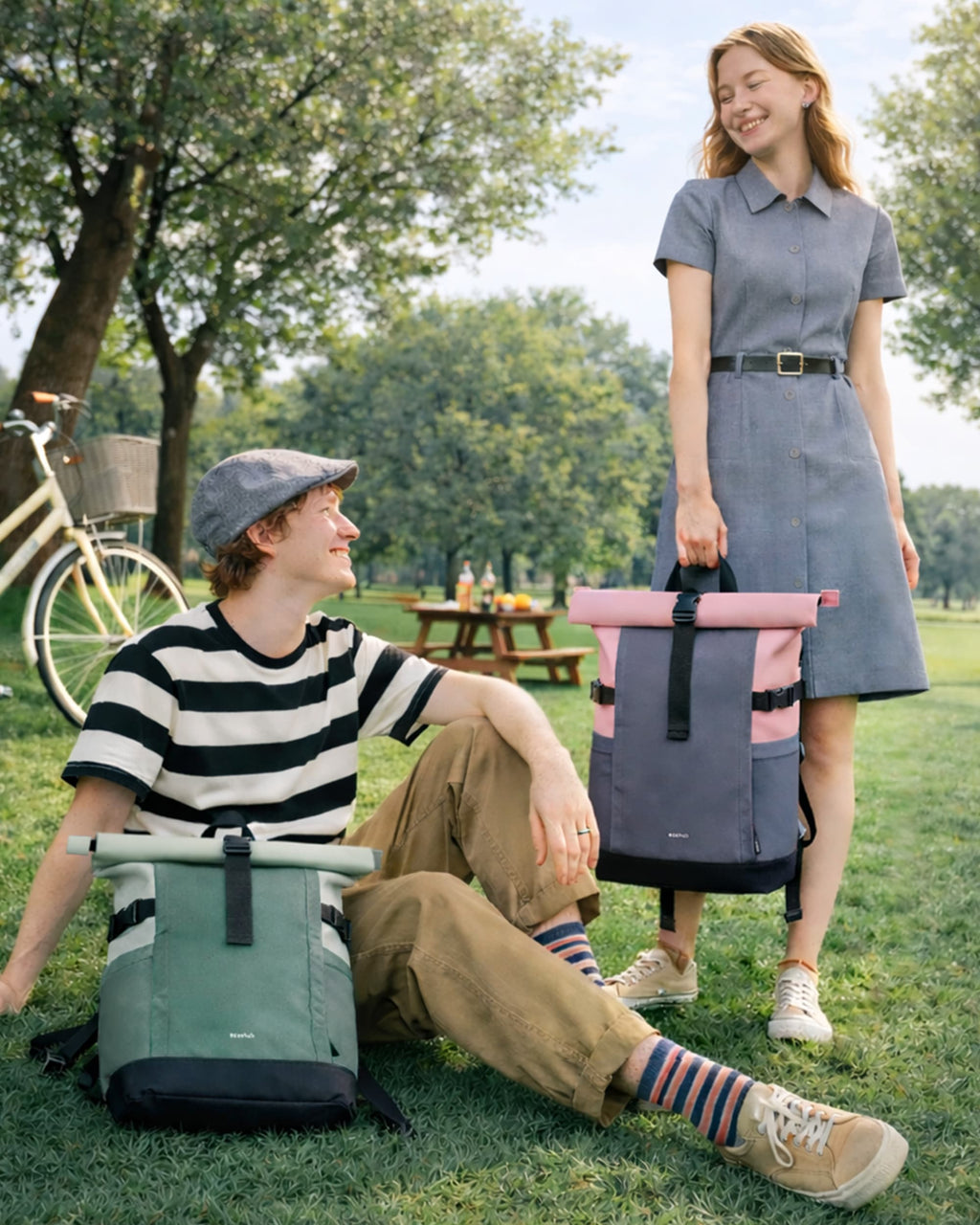 Rolltop Laptop Backpack for Work & Travel