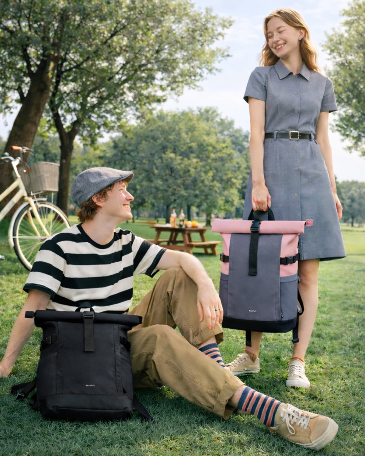 Rolltop Laptop Backpack for Work & Travel