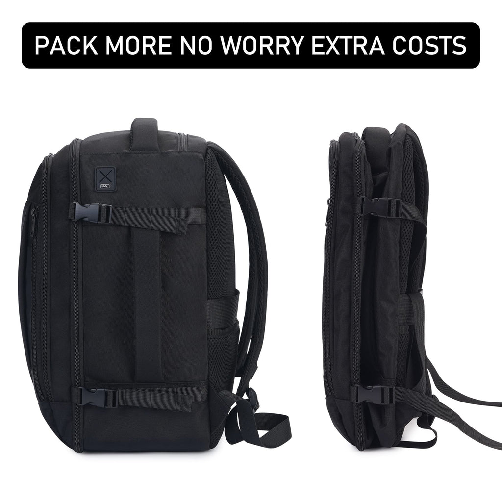 ECOHUB Travel Backpack 18x14x8 Spirit Airlines Personal Item Bag Carry On Backpack 13 Pockets
